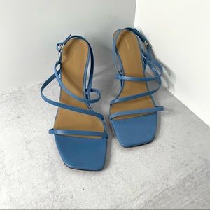 & Other Stories blue strappy heels 🌟NEW IN BOX🌟